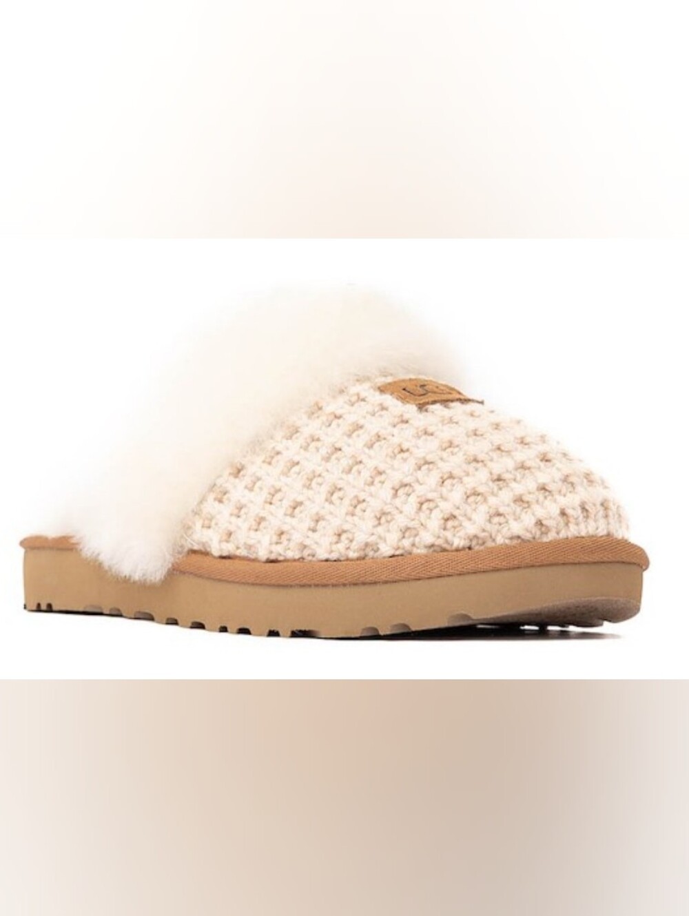 UGG® Cozy II Knit Slip-On Slippers Wmn's Size 10 Used Great
